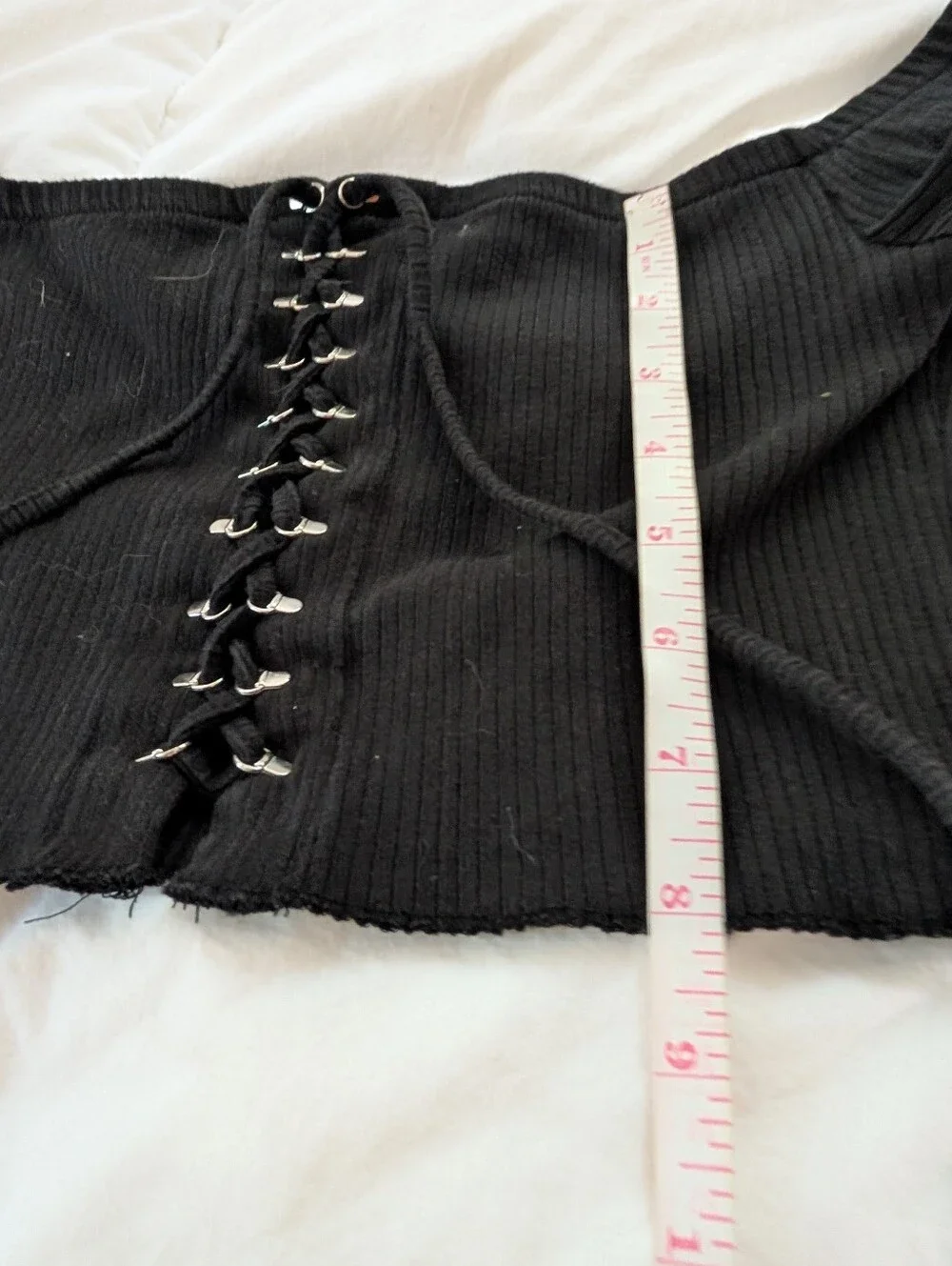 Black Crop Top
